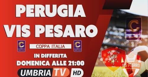La gara Perugia-Vis Pesaro sarà trasmessa in differita da Umbria Tv domenica 16 agosto