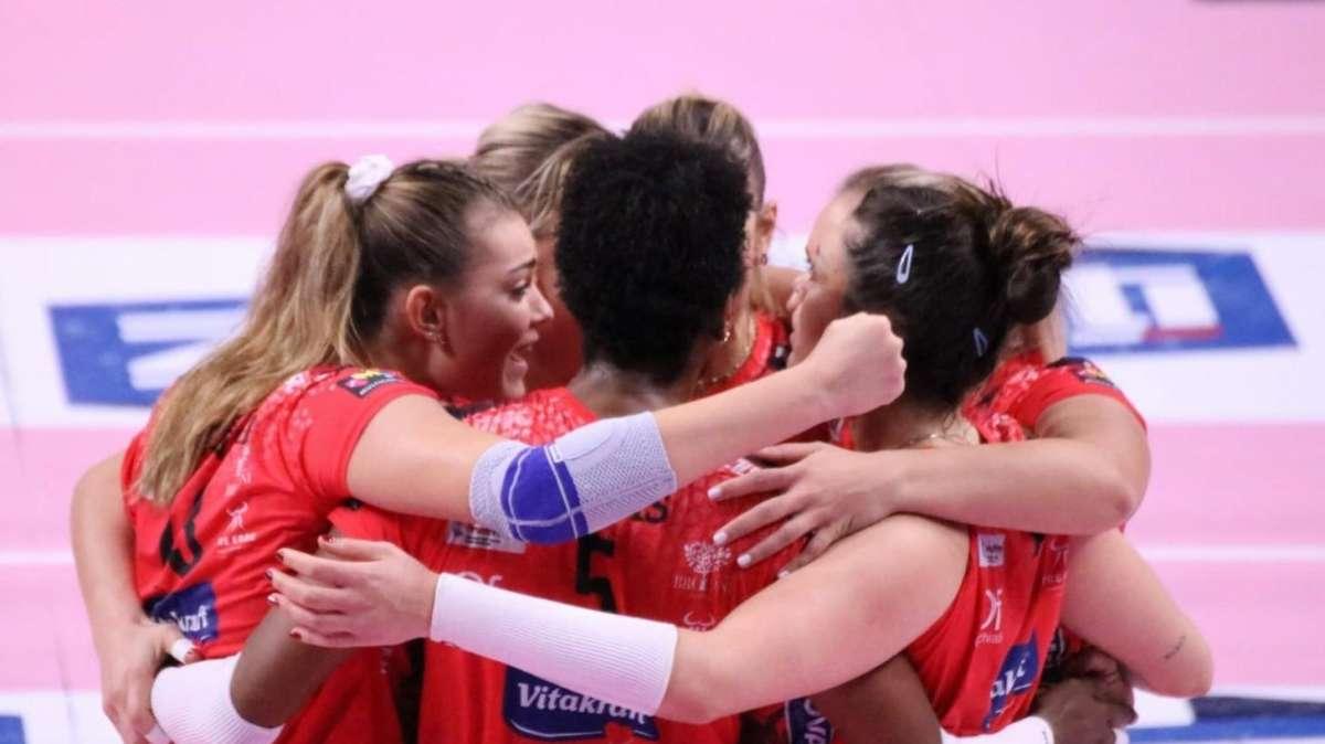 La Bartoccini va avanti sul 2-0 e poi arriva un'altra sconfitta nell'A1 femminile di volley
