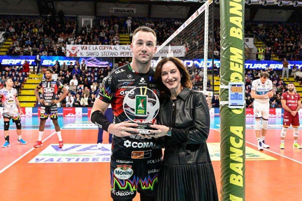 Plotnytskyi premiato come miglior giocatore del campionato italiano a novembre