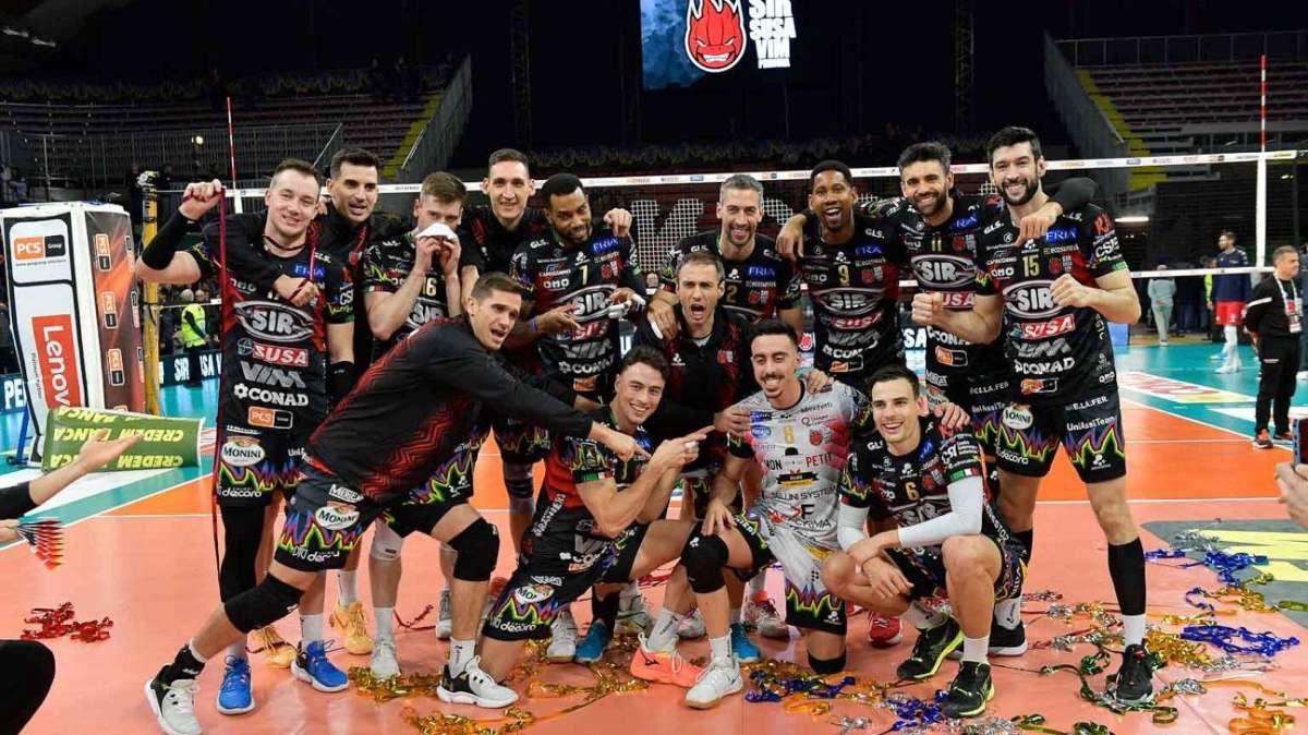 Così è andata la partita di ieri sera della Sir Susa Vim Perugia contro Taranto