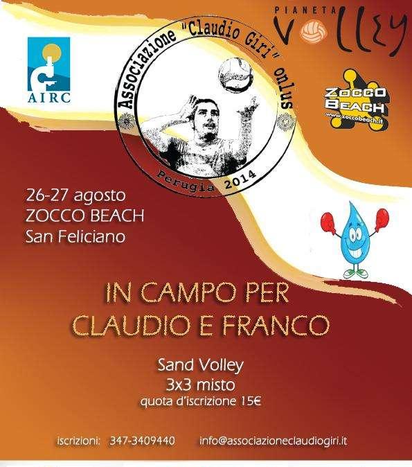In corso allo Zocco di San Feliciano il "Memorial Giri-Fiscella" di beach volley 