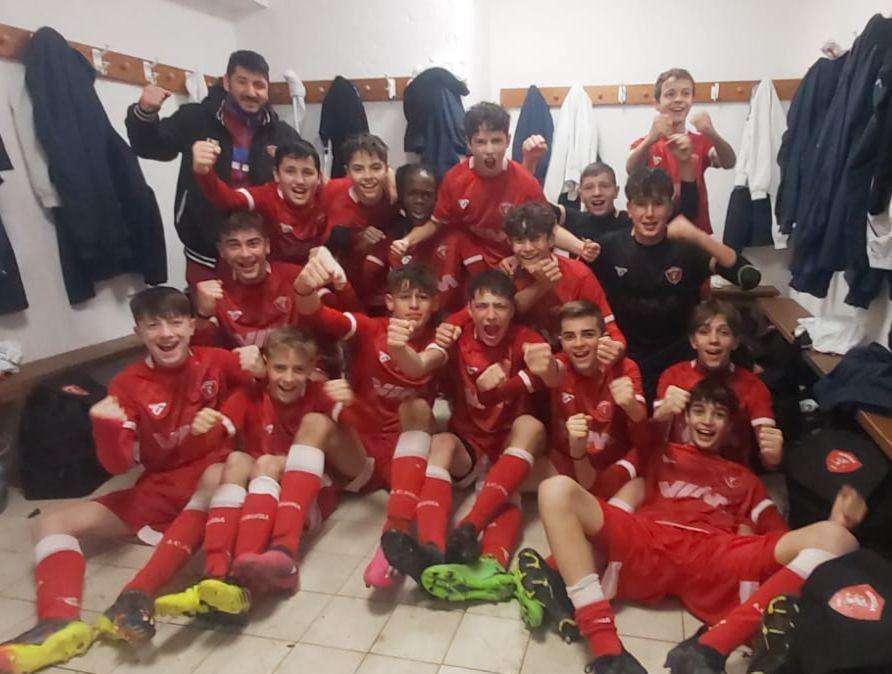 L'Under 14 del Perugia vince di misura a Frosinone con i gol di Bruni e Biondini