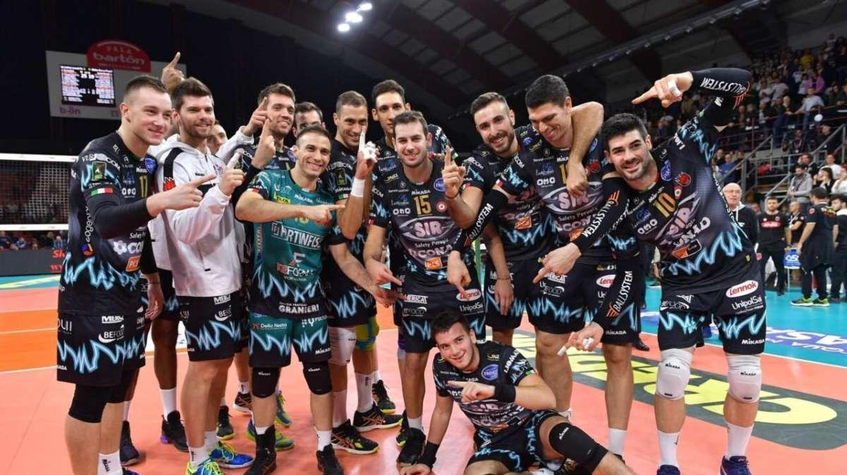 Stasera la Sir Perugia (LIVE su www.perugia24.net) al Palabarton contro Düren in Champions League 
