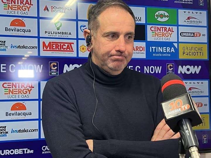 "Il Perugia meritava la vittoria, ma nel momento cruciale abbiamo commesso ingenuità incredibili" 