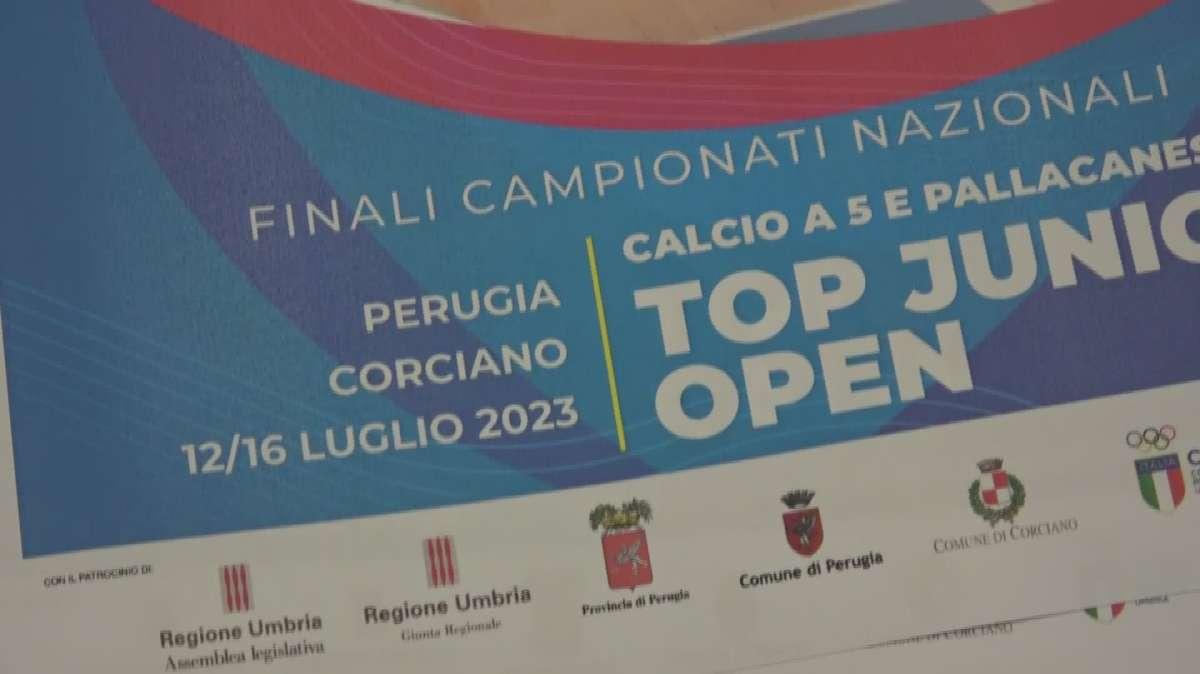 Il saluto del Comune di Perugia ai 500 atleti delle finali nazionali del CSI