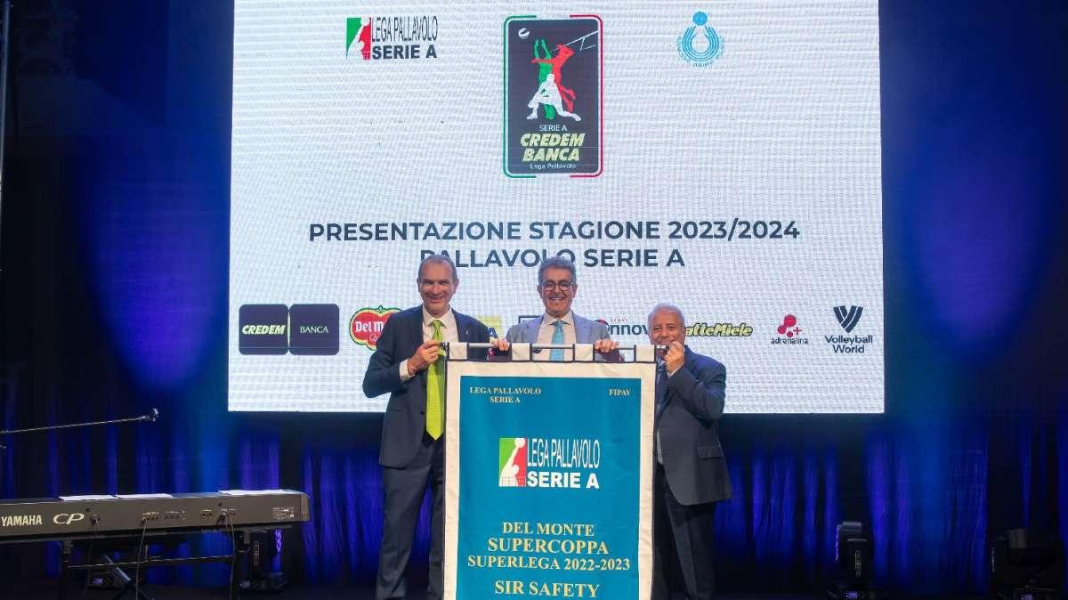 Il campionato della Sir Perugia partirà contro Catania e si chiuderà a Milano