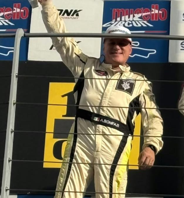 Il pilota Andrea Bonifazi è risorto al Mugello grazie ad un magnifico terzo posto