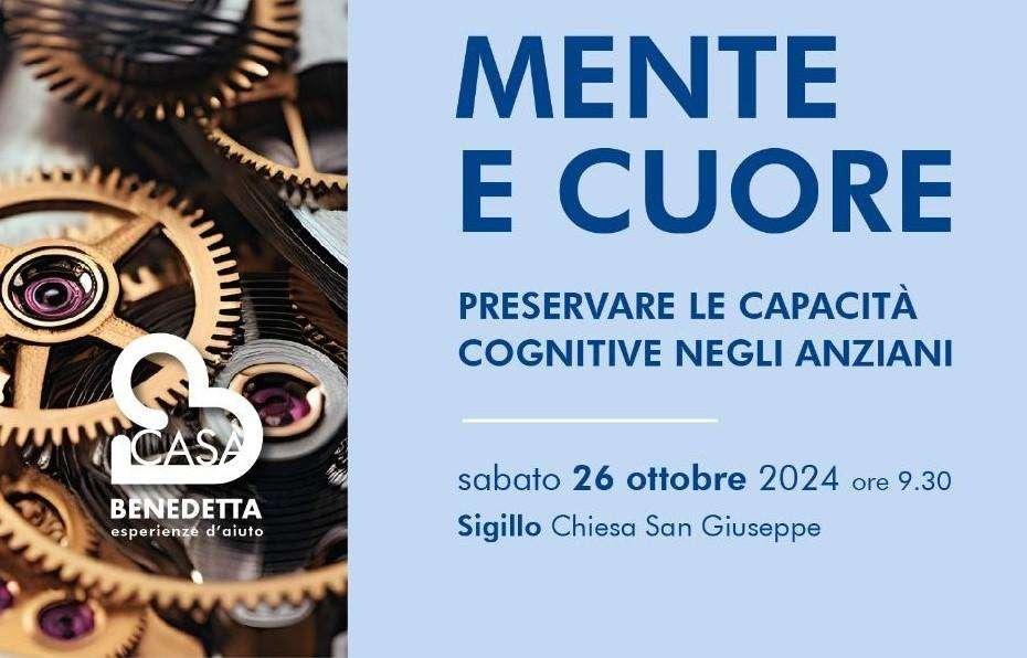 Sabato a Sigillo il convegno su "Mente e cuore - Preservare le capacità cognitive negli anziani"