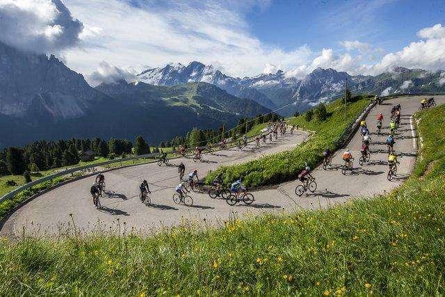 Saranno 160 gli umbri impegnati domenica in bici alla Maratona dles Dolomites