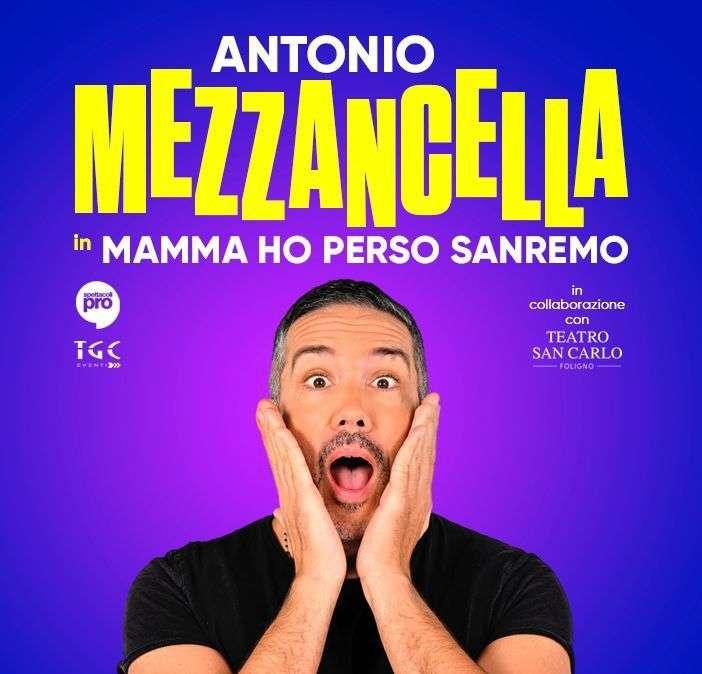 Fa tappa in Umbria il nuovo tour teatrale di Antonio Mezzancella: il 15 marzo al San Carlo di Foligno