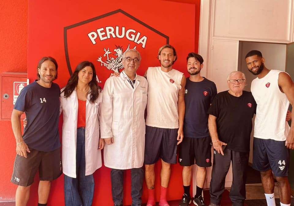 Terzo giorno di lavoro ed ancora test medici per il Perugia di Formisano