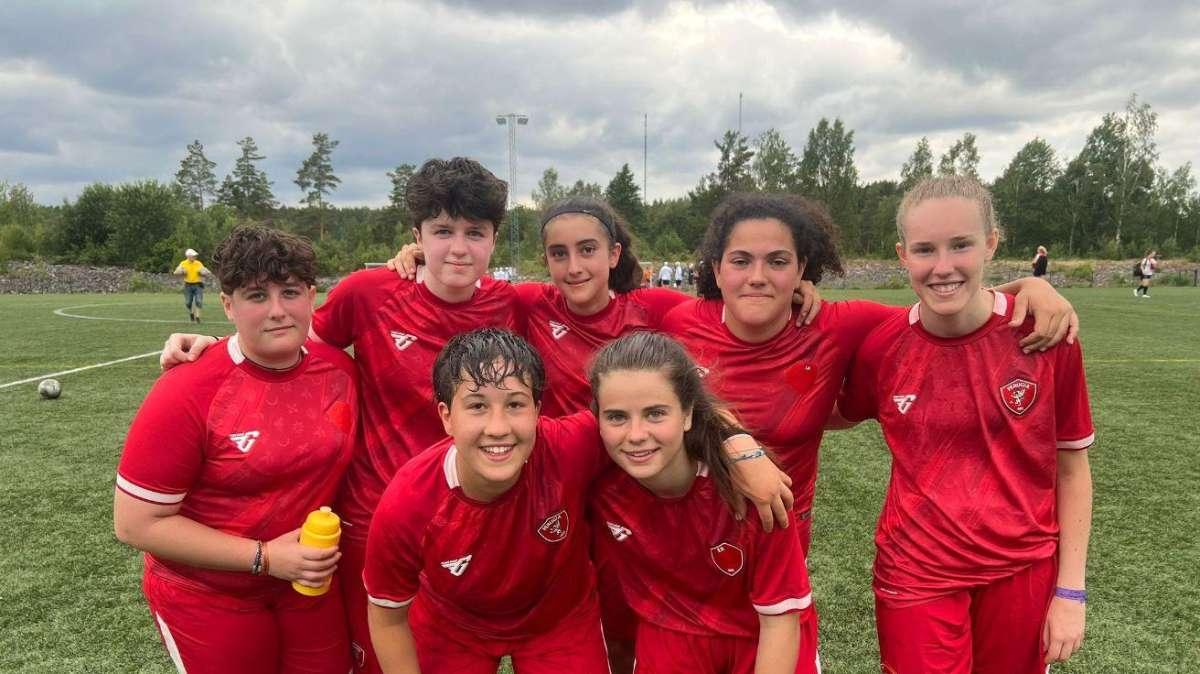 L'Under 17 del Perugia femminile conquista la finale nel torneo in Svezia