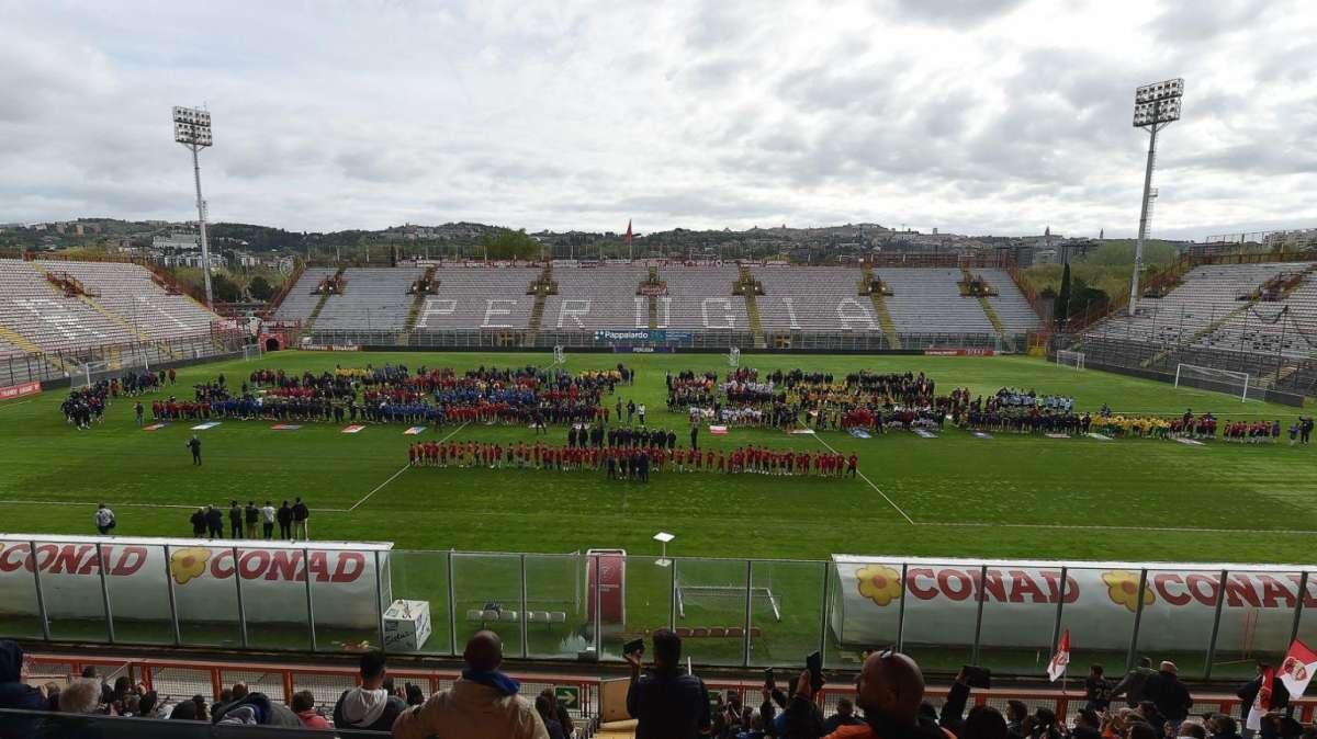 Conclusa con la gran festa al Curi l' "Academy Cup" delle scuole calcio del Perugia