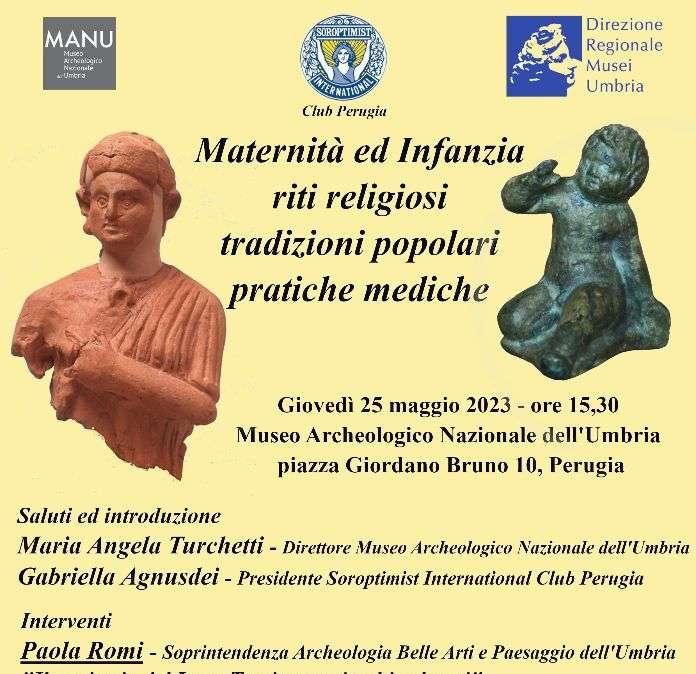 “Maternità ed infanzia: riti religiosi, tradizioni popolari, pratiche mediche”: domani il convegno del Soroptimist International Perugia