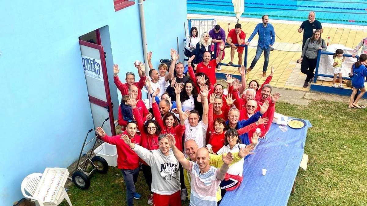 I master del nuoto in acqua oggi edomani a Città di Castello per il "Meeting Italo Galluzzi"