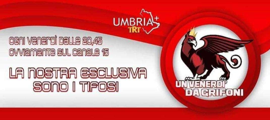 Riparte stasera la trasmissione "Un venerdì da Grifoni": alle 20.45 su Umbria +