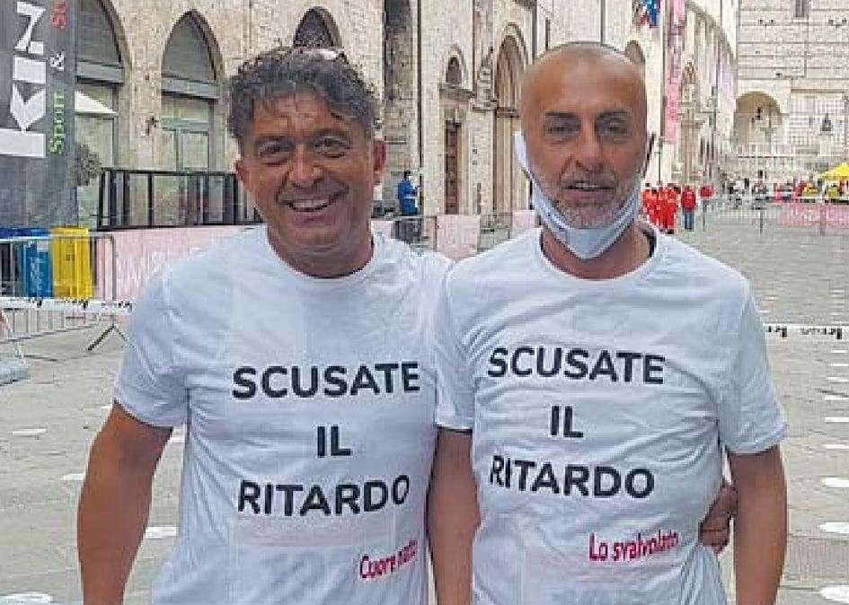 I loro volti rappresentano lo spot più bello per il podismo che sorride e gioisce