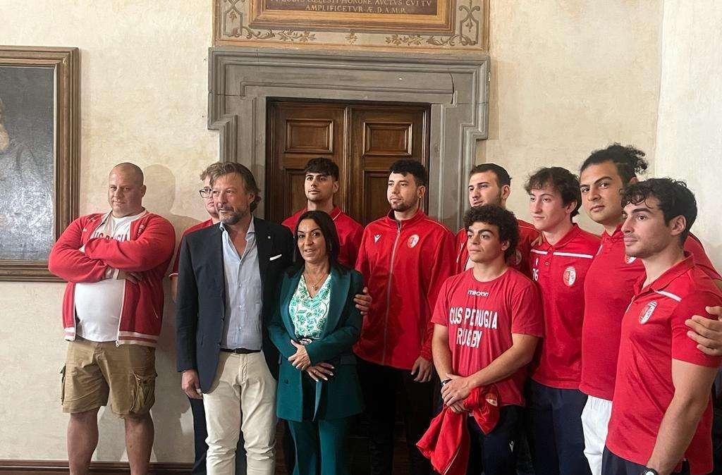 Presentata la squadra del Rugby Perugia, che quest'anno disputa la Serie B