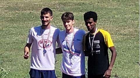 Soddisfazione per l'argento tricolore dell'umbro Federico Mogetti al tricolori di atletica