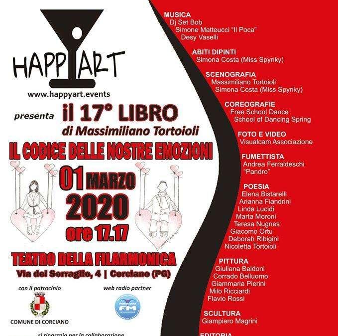A Corciano domenica c'è “Il codice delle nostre emozioni”: il libro di Massimiliano Tortoioli e uno spettacolo per sensibilizzare sulla celiachia