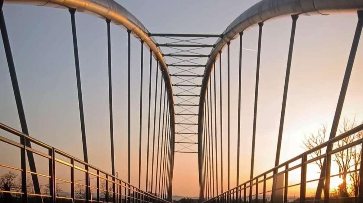 A Torgiano oggi l'inaugurazione della passerella ciclo-pedonale sul Tevere