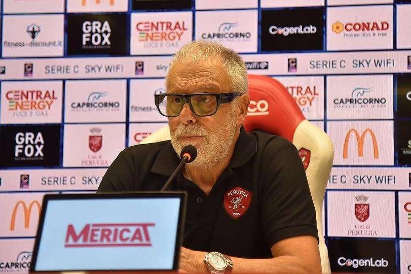 "Non voglio fare polemiche, ma i giocatori del Perugia, se hanno scherzato, non possono più farlo e devono responsabilizzandosi di più"