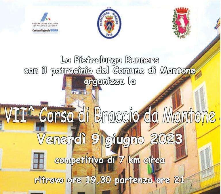 Torna la corsa podistica a Montone, tra le più suggestive dell'Umbria 