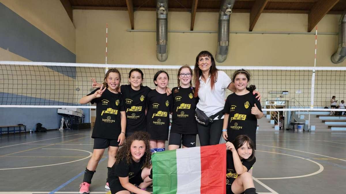 Oriana Arcangeli ha guidato l'Under 10 della School Volley Perugia allo scudetto di categoria