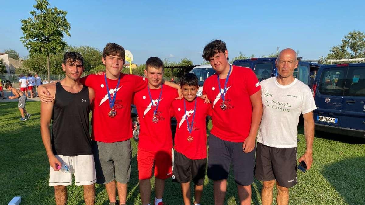 Continua il momento d'oro del Canoa Club Città di Castello
