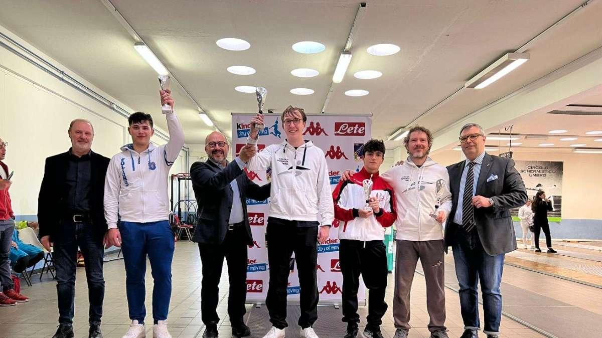 Due perugini qualificati alle finali nazionali dei campionati di scherma