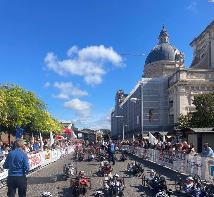 Domenica 27 settembre gara di handbike a Santa Maria degli Angeli peri memorial "Gino Fragola" e "Pierino Partenza"