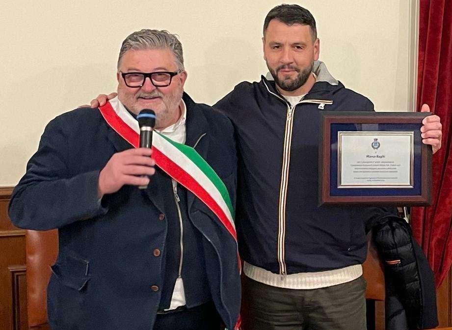 Premiato Marco Rughi per il secondo posto nel Campionato Italiano Enduro Major