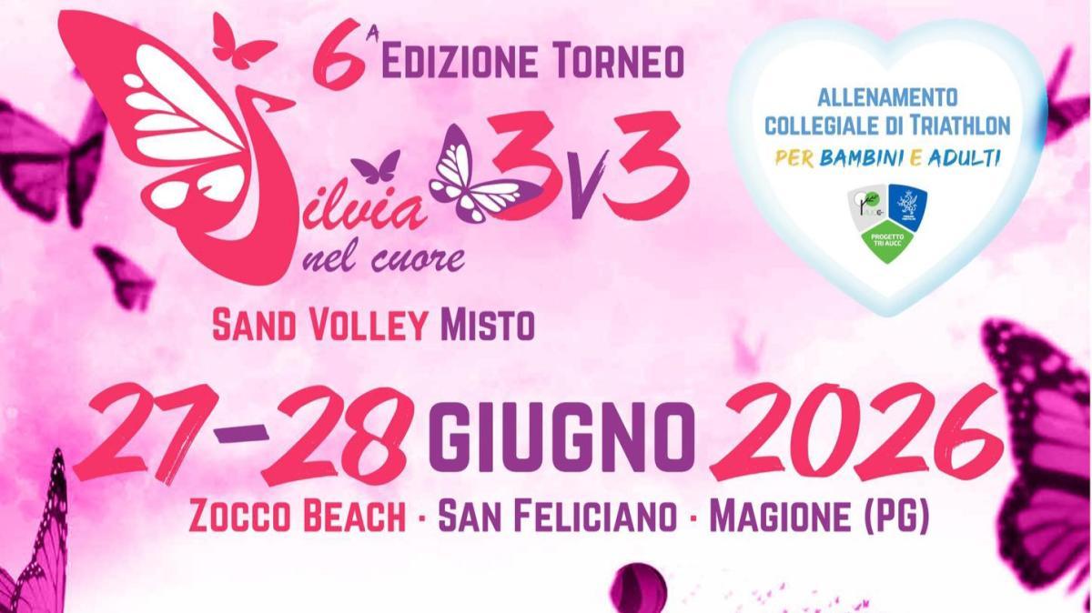 Oggi e domani a San Feliciano c'è "Silvia nel cuore": beach volley e non solo