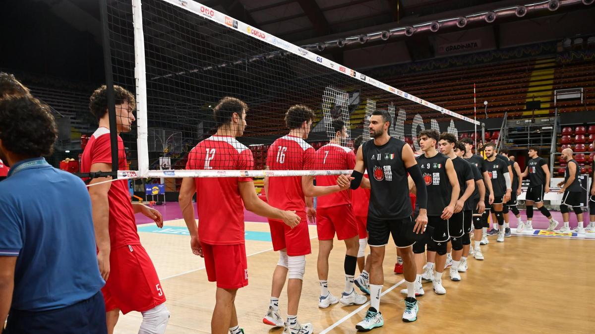 Vittoria in amichevole della Sir Susa Scai Perugia contro Macerata