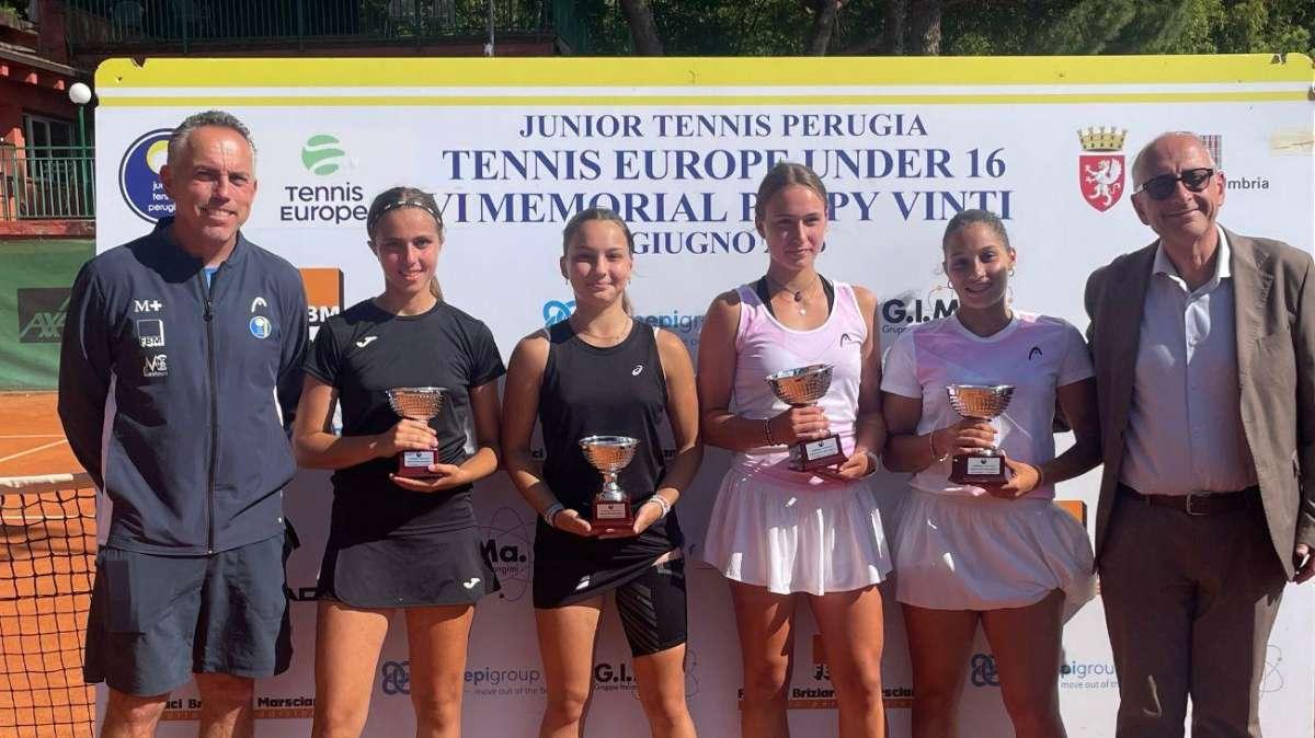 Oggi al Tennis Junior la finale Under 16 del "Memorial Poppy Vinti" con favorito il perugino Valentino Grasselli