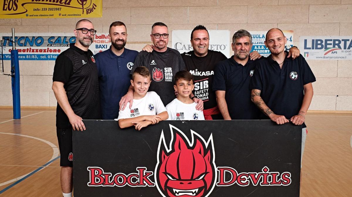 La Sir Safety Perugia ha "affiliato" la Volley Academy Rieti per ampliare il settore giovanile