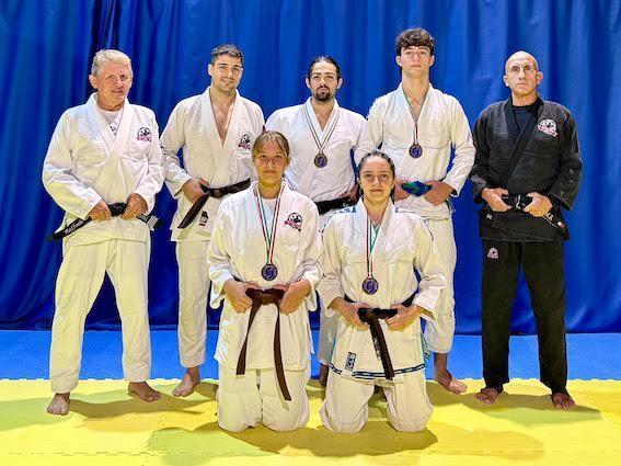 Soddisfazioni per l'Invictus Perugia Ju Jitsu Academy alla Coppa Italia FIJLKAM a Torino