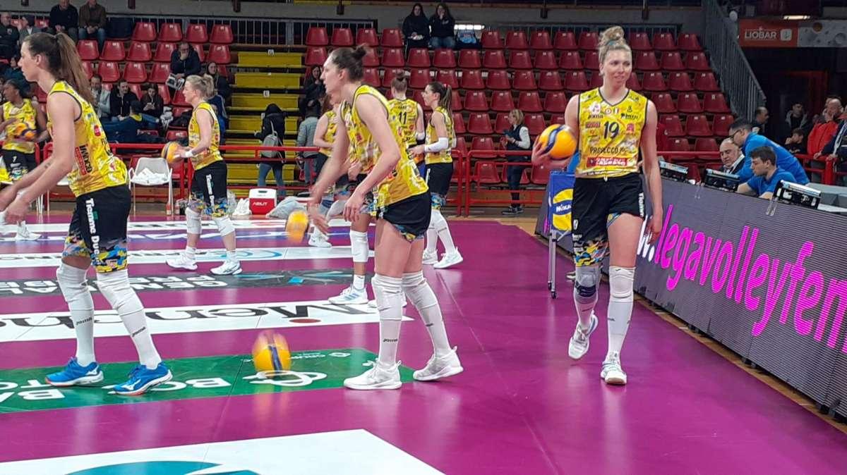 Bartoccini Fortinfissi Perugia-Prosecco Doc Imoco Conegliano 0-3: la sconfitta segna l'addio all'A1 con la retrocessione