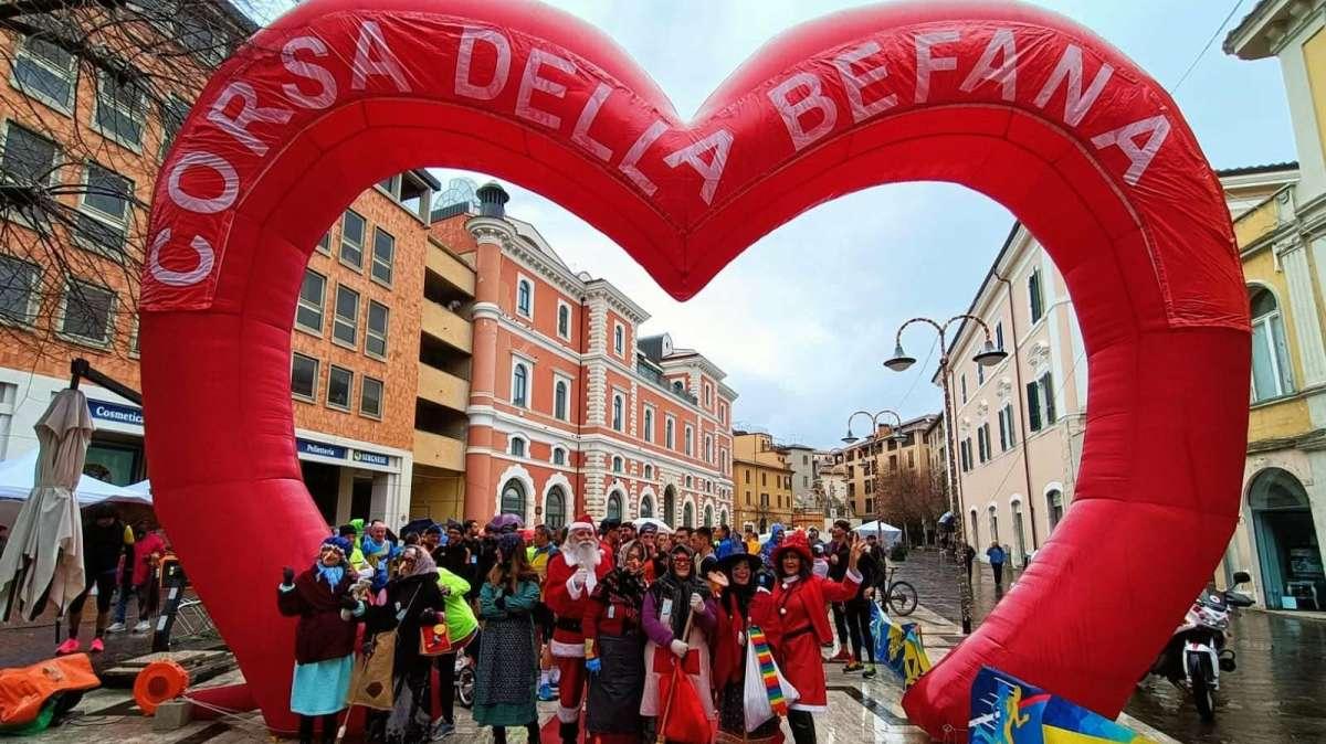 Il 6 gennaio torna la "Corsa della Befana" a Terni lungo le vie del centro cittadino