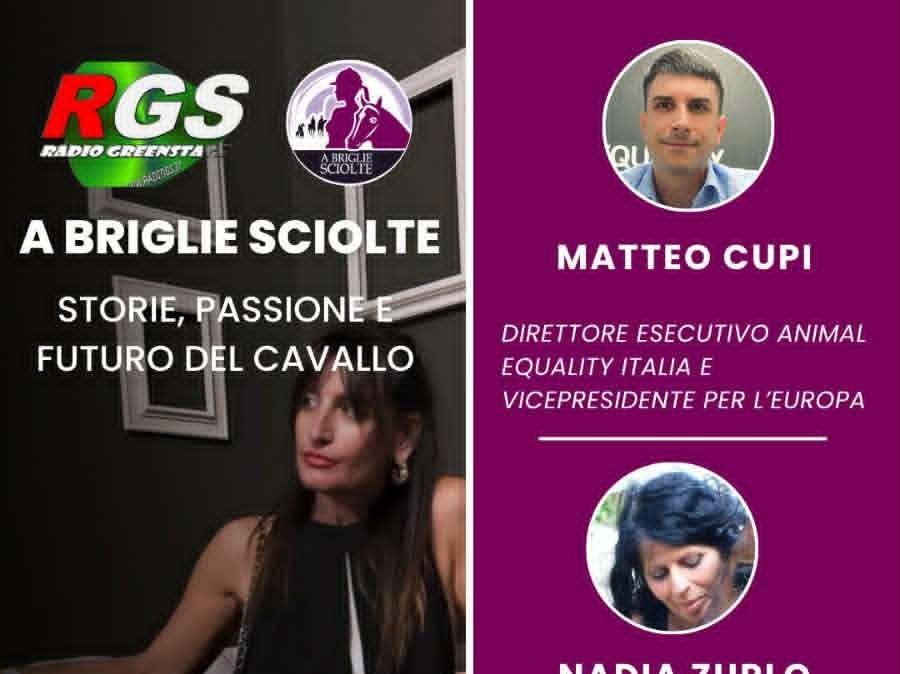 Giovedì 21 l'appuntamento con "A briglie sciolte", la trasmissione di Catia Brozzi su RGS Radio: si parlerà di macellazione