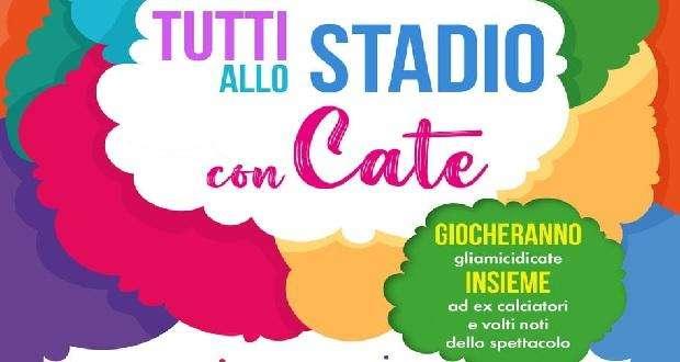 Venerdì sera a Gubbio "Tutti allo stadio con Cate"! Che bella iniziativa dedicata alla piccola Caterina!