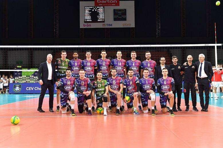 La Sir Perugia si gode l'esordio vincente in Champions League
