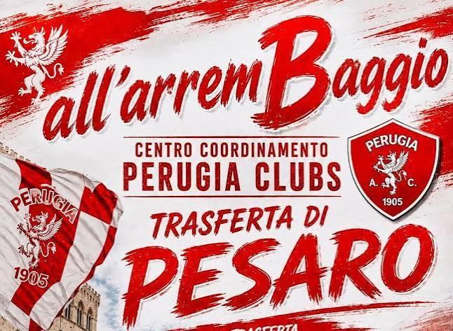 In trasferta domenica 30 agosto a Pesaro con il Centro di Coordinamento dei Perugia Club