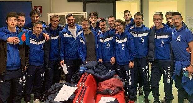 Un'intera squadra di donatori di sangue! Complimenti per l'iniziativa all'ospedale di Perugia
