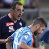 Mertens non dimentica Sarri: «Un poeta, ti cambia la visione del calcio»