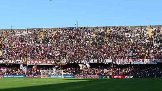 Lo stadio Arechi di Salerno