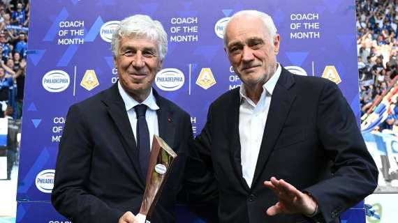 Gasperini e Antonio Percassi