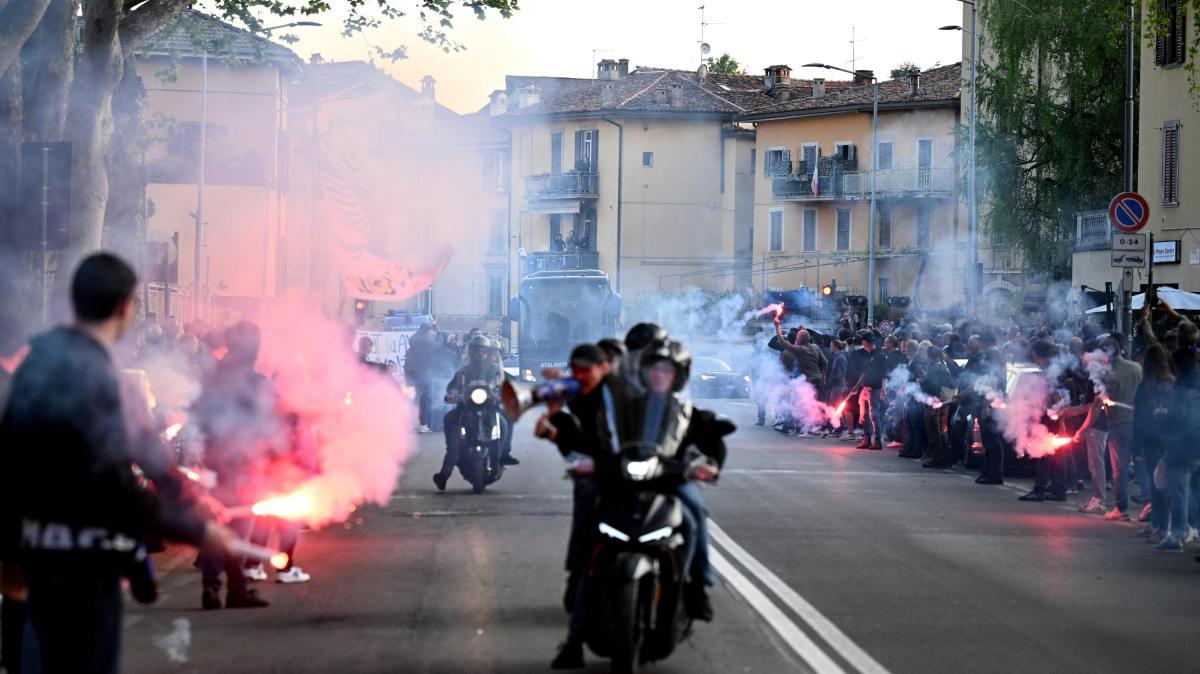 I tifosi dell'Atalanta