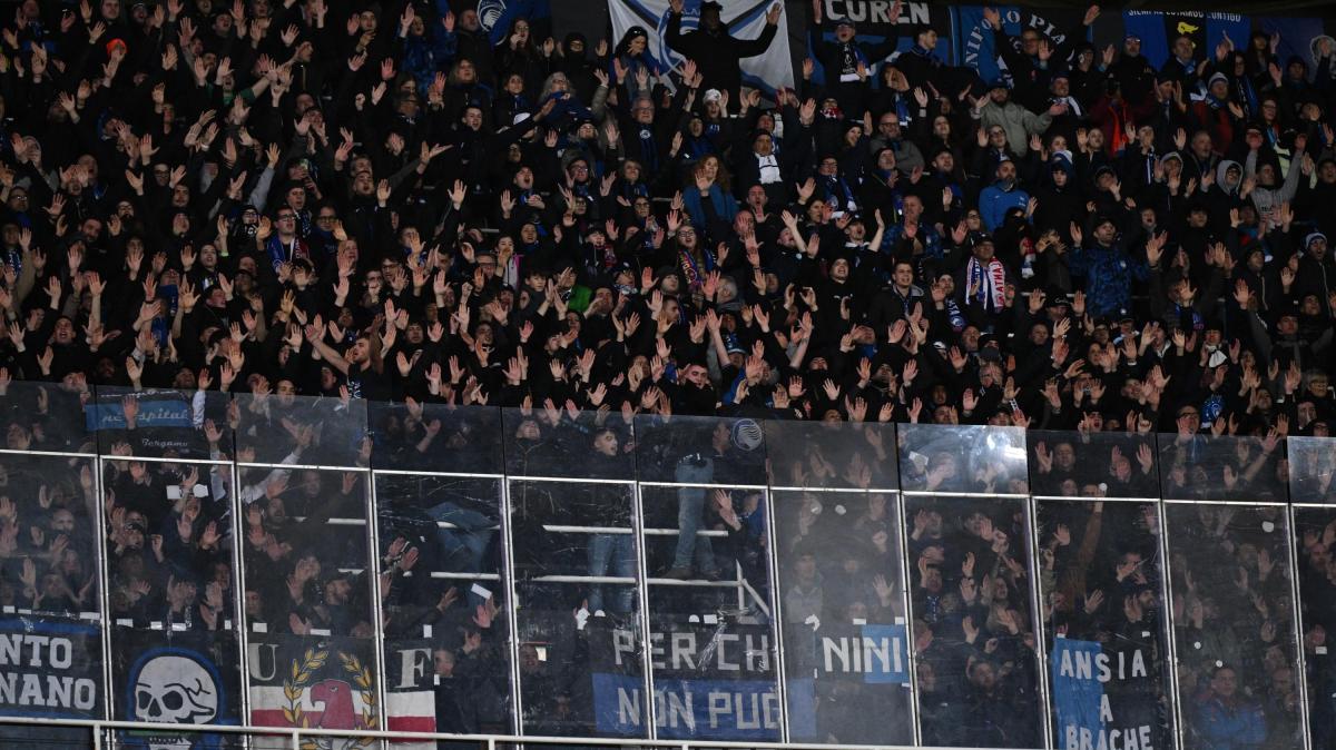 I tifosi dell'Atalanta
