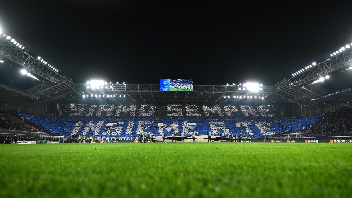 La curva dell'Atalanta